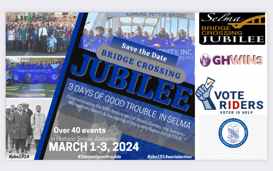 3 Days of Good Trouble ( 59th Jubilee Selma to Montgomery)